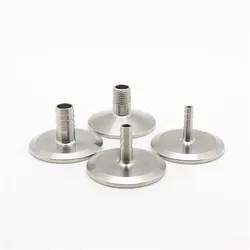 Adaptador de mangueira de pinça para indústria alimentar, adaptador de mangueira de aço inoxidável sanitário