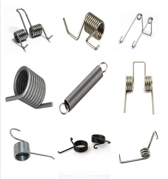 O fio de aço inoxidável industrial que forma o zinco chapeou a mola de torsão espiral dobro