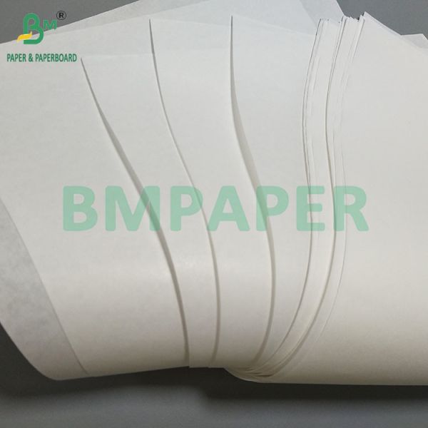 30gsm 45gsm MG Calendared Kraft Paper White For Food Packaging Bags