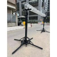 6M Height Telescopic Mobile Truss Lift Stand Square Sound Lighting Events Hand Crank Stand