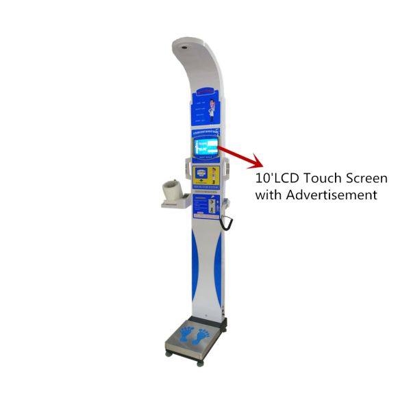 Adult Ultrasonic Height And Weight Machine With Blood Pressure Fat Mass Analysis And BMI