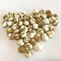 Petisco colhido saudável das ervilhas verdes do ingrediente natural com sabor do Wasabi
