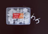 12mm Circle Nail Plastic Cable Clips Black oDM