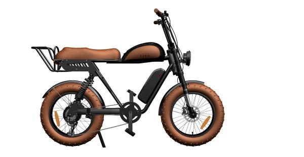 32km/H Electric Fat Tire Bike 48V 500W , 20 X 4.0 Motorized Fat Tire Bicycle 7 Speed