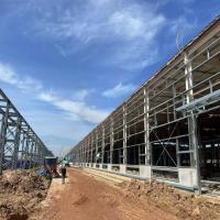 Durable Metal Sheet Material Quick Build Steel Structural Building