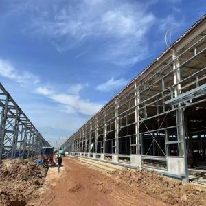 Prefabricated Steel Structure Building with Galvanized Light Steel Frame
