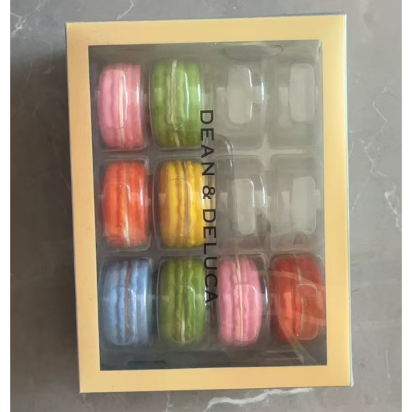 Baked packaging egg tart boxes, cake boxes, 2/3/4/6 pieces of pastry boxes, packaging boxes, packing plastic boxes, custom-made
