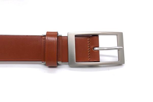 Alloy Pin Buckle 1 3/8 Mens Casual Leather Belt For Jeans