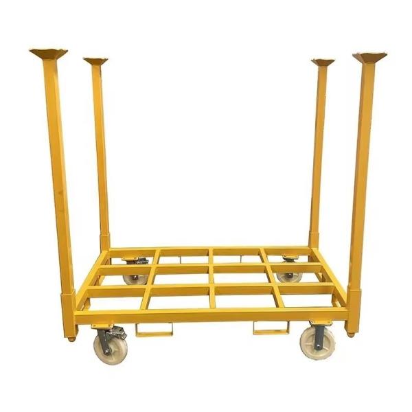 Powder Coating QF-stack Racking for Convenient Customized Steel Foldable Tire Storage