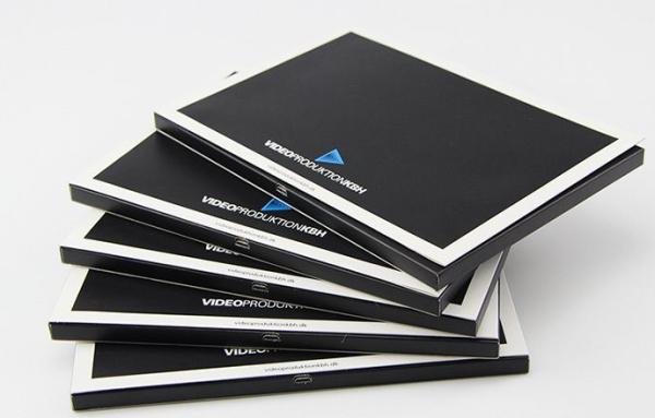 Stand out video marketing brochure,7 inch LCD video brochure with 1300GSM hard cover