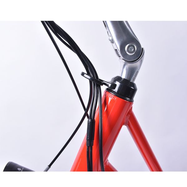 Waterproof Lightweight Ladies Electric Bike 19mph 6Speed Multimode