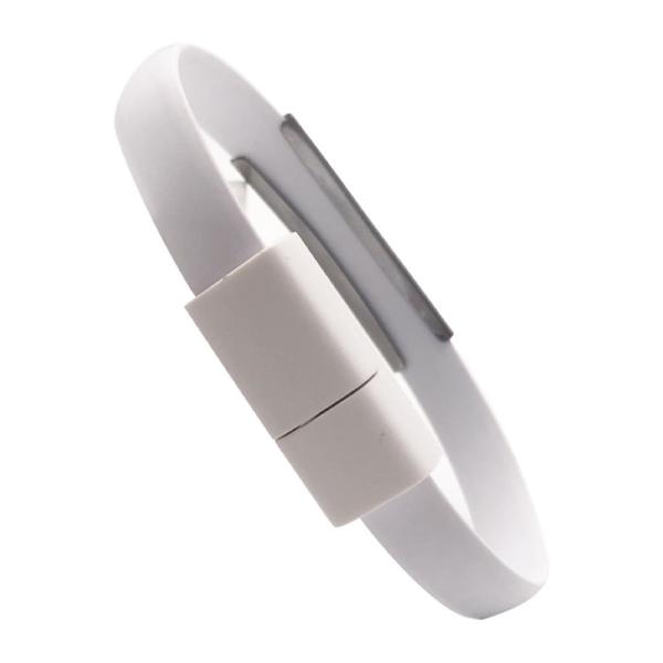 Cabo de carregamento de carregamento do bracelete do cabo 8pin do silicone 22cm USB 2,0