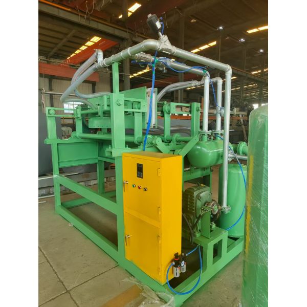 1000pcs/h Semi Automatic Egg Tray Machine / Apple Tray Making Machine Simple Structure Speed Adjustable PLC Controlled 