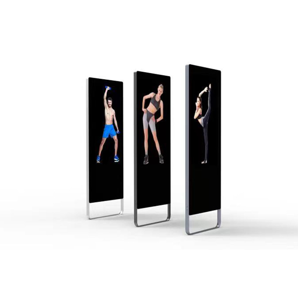 Зеркало цифров разминки 43inch LCD волшебное умное рекламируя дисплей