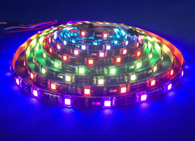 Гибкий свет мечты приведенный веревочки цвета RGB 12V 24v 300LEDs прокладки WS2811 Addressable 5050