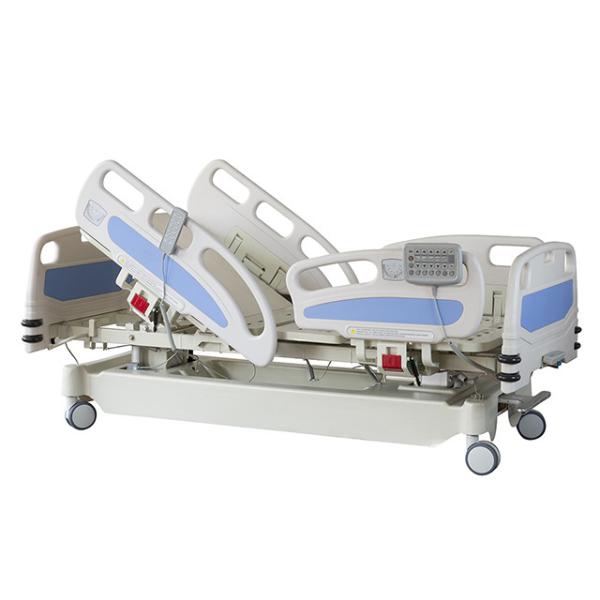 3 Function  Electric ICU Hospital Bed Adjustable Medical Bed For Patient Nursing Care