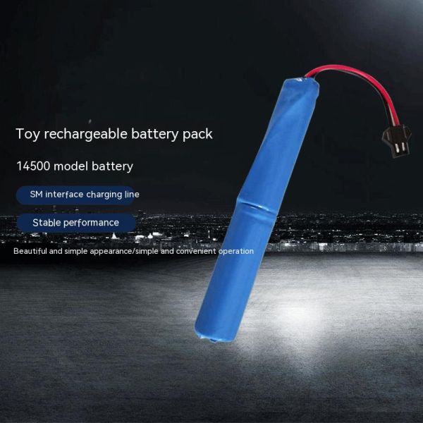 High-Capacity 14500 7.4V 500mAh Li-ion Battery Pack - Efficient and Portable Lithium Battery Solution