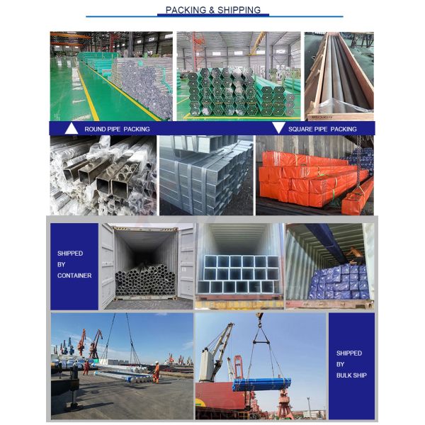 Stainless Steel Pipes Pressure Rating Schedule 80 JIS SUS202/201 ASTM201/304/316L 2B/BA/NO.1/NO.3/NO.4/8K/HL/2D/1D Surface