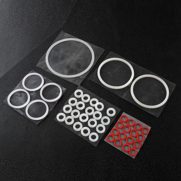 Food Grade Silicone Gasket Seals Shock-Absorbing Silicone Pad Circle