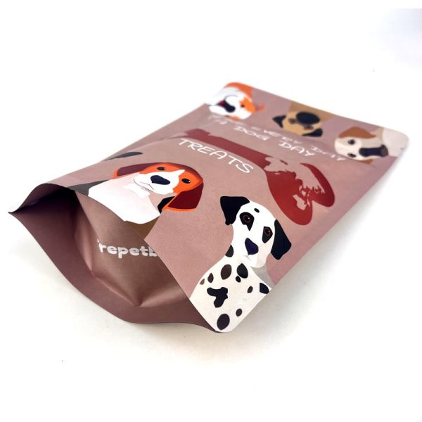 Sacs en plastique composite recouverts de fermeture à glissière