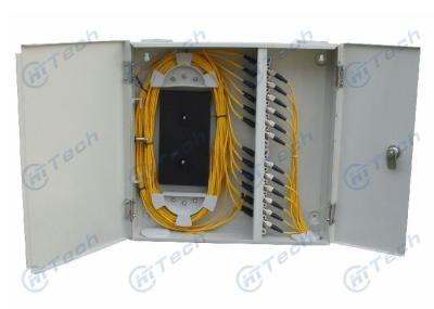 Durable Fiber Optic Distribution Box / Fiber Splitter Box 24 Ports 24 Cores