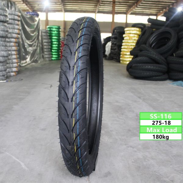 Motorcycle Tyres 3.00-18 3.00-17 2.75-17 2.75-18 from with 30%-45% Rubber Content
