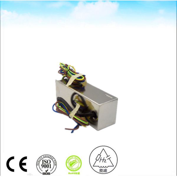 10A 230V 250v AC Dc RFI Emi Filter For Vfd Led Lights Electromagnetic Interference emc anechoic chamber