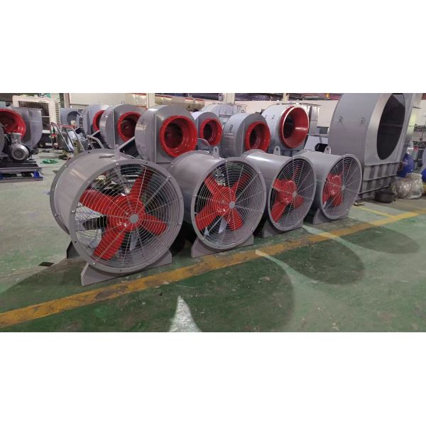 Industrial Axial Fans With Low Noise & Durable Impeller Design For Axial Flow Exhaust Applications Across Various Industries