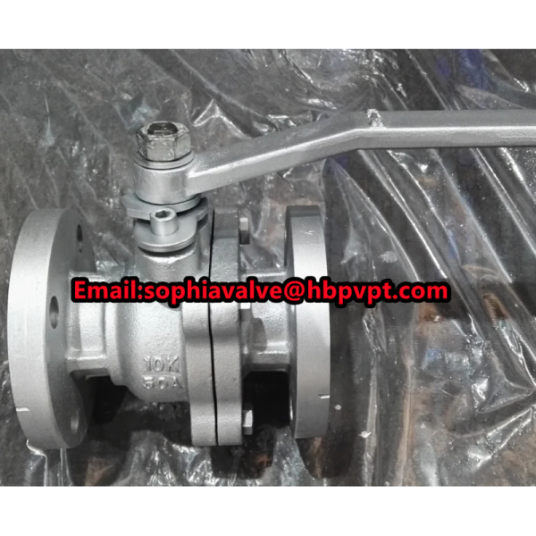 DN15-DN250 JIS 10K ductile iron flanged ball valve