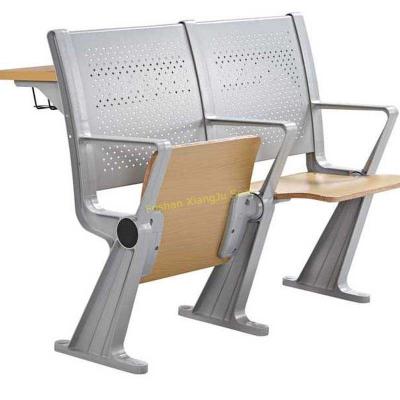Floor Amount Metal Plywood Folding Up Student Chair And Table For Stadium