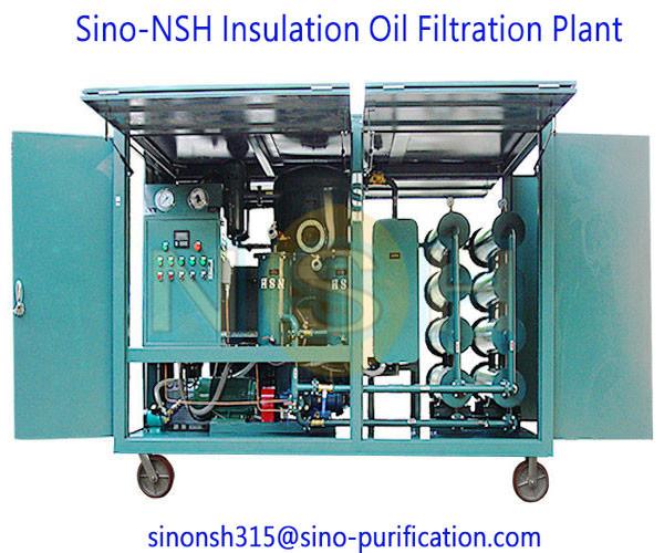 18000LPH Transformer Oil Regeneration Machine With Trailer