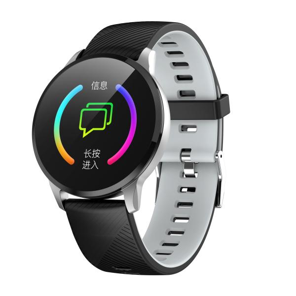 Perseguidor impermeável Smartwatch da aptidão de Bluetooth da tela redonda