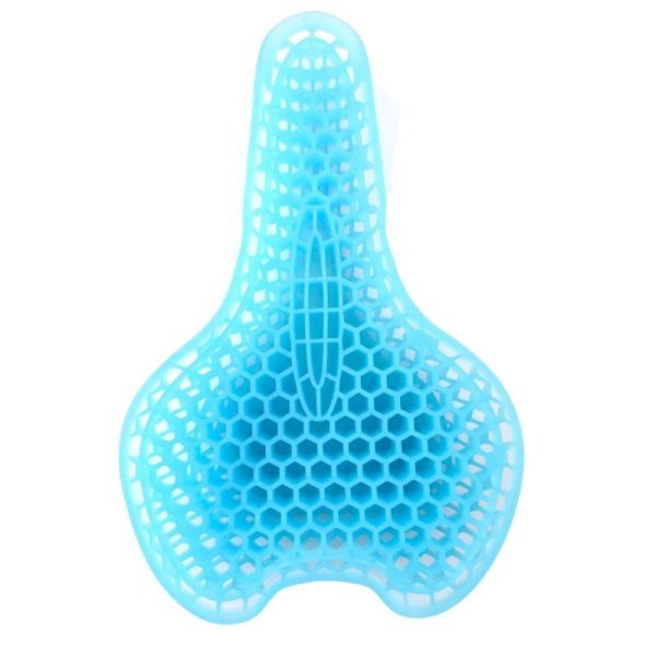 Comfortable Gel Bicycle Seat Cushion with TPE Filling Material and Polyester Cover