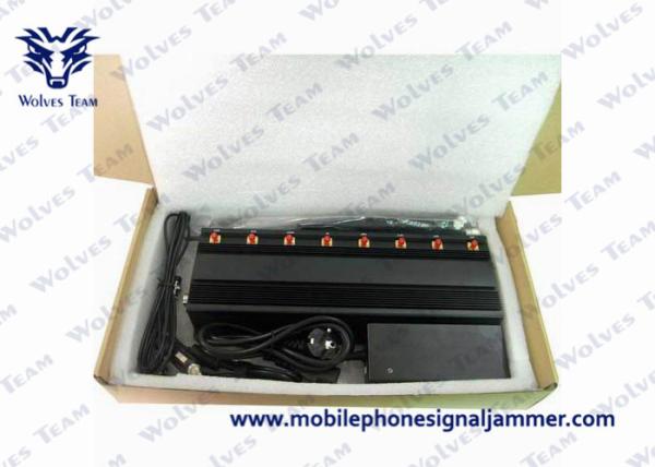 GSM CDMA Remote Control Jammer 50 - 60Hz For 3G 4G Mobile Phone Signal