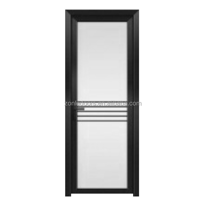 New Arrival Hotel Home Bathroom Aluminum Framed Double Sliding Tempered Glass Shower Door