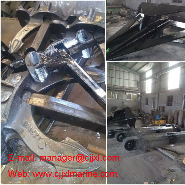 Galvanized Stainless Steel Yacht Anchor