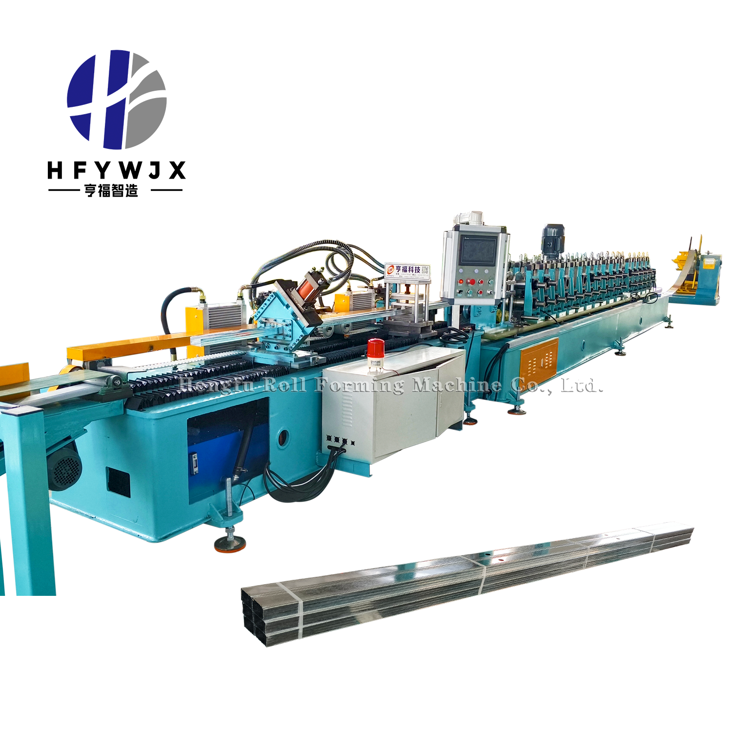 PLC Automatic Servo Cutting Lifting Platform 0-60m/Min Adjustable Speed For Drywall Metal Stud Production