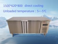 Réfrigérateur de cuisine commerciale écologique congélateur 250L porte de retour automatique