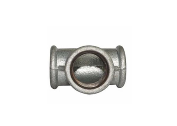 Eco Friendly Reducing Tee Pipe Fitting  , 223 Black Iron Side Outlet Tee For Steam Pipe
