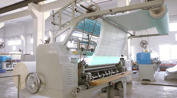Computerized Industrial Multi Needle Quilting Machine 64 Inches Lockstitch