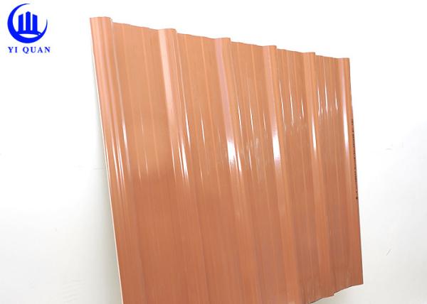 L'upvc de trapèze de PVC a ridé la couche 100% des feuilles 2 imperméable