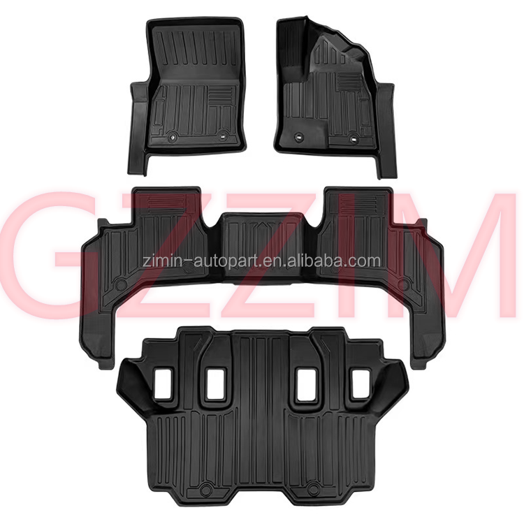 Mat de sol de voiture RHD/LHD pour Land Cruiser 300 Position de plancher Accessoire intérieur durable