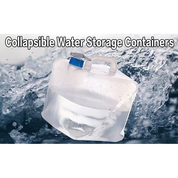 Multifunctional Outdoor Fishing Bucket Car Washing Portable Folding Collapsible Water Bucket