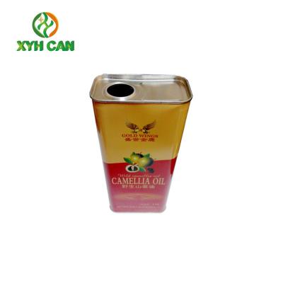 Empacotamento de Tin Can Wild Camellia Oil do óleo da segurança 1.6L de Olive Oil Tin Can Recyclable
