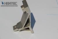 Profils en aluminium faits sur commande d'extrusions de porte avec des profils d'électrophorèse/en métal