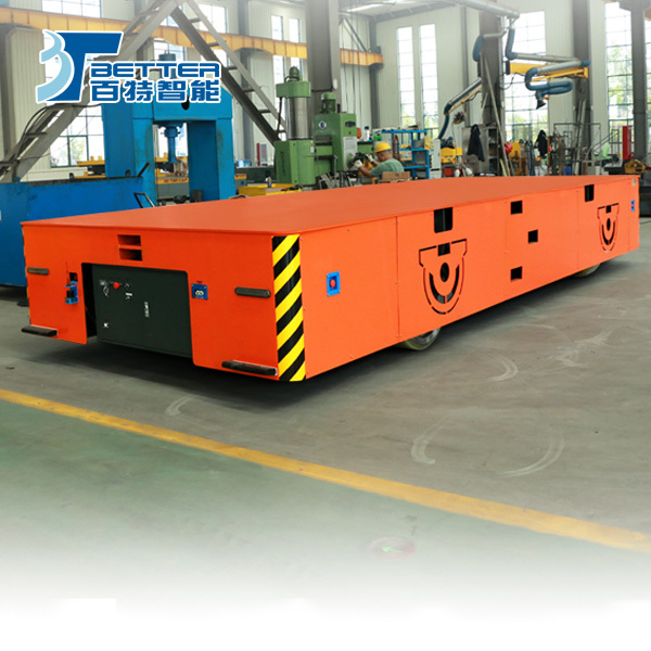 Heavy Duty Battery Powered Transfer Cart with Intelligent Electric Drive and Modular Design for Handling of Overweight Molds and Presses