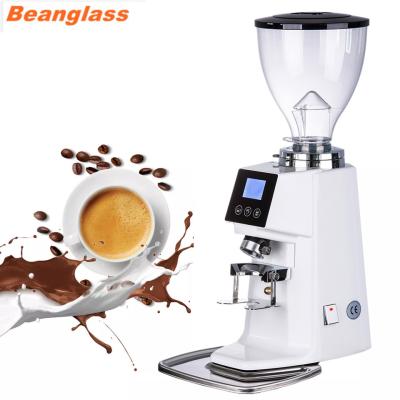 Aluminium alloy espress coffee grinder 64mm flat burr tochscreen grinder