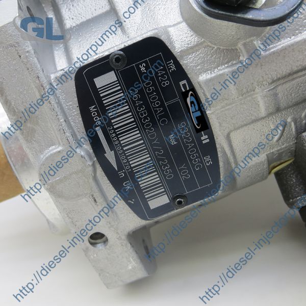 Genuine Diesel Fuel Injection Pump 9322A050G 9322A055G 2643B302 2643B302DY For PERKINS VISTA 3T