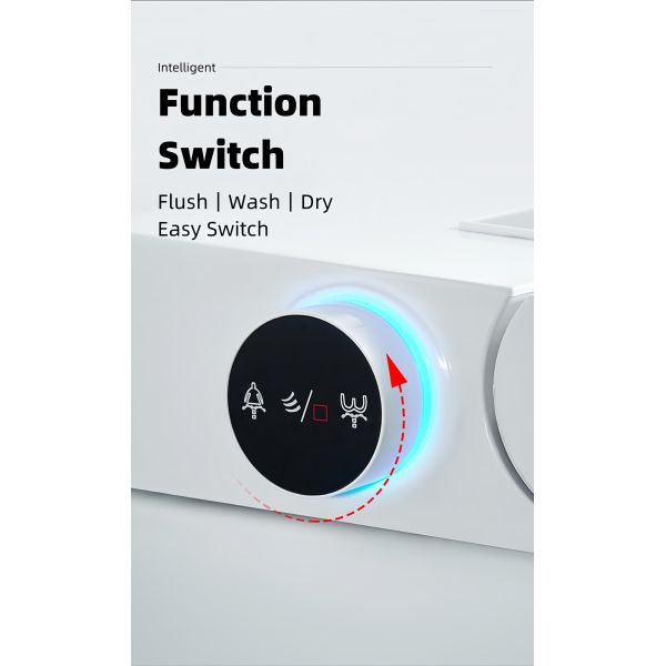 Multi Function Smart Intelligent Toilet S Trap 200mm Hotel Apartment Style