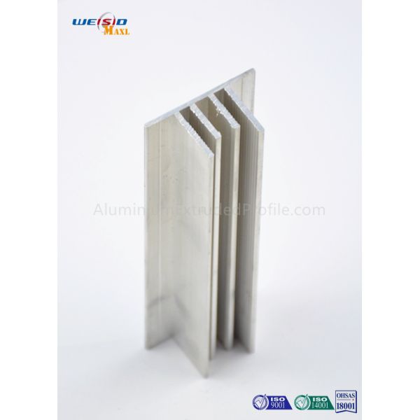 Glass Curtain Wall Industrial Aluminum Profile , Aluminum Extruded Shapes